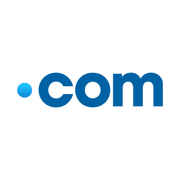.com domain logo